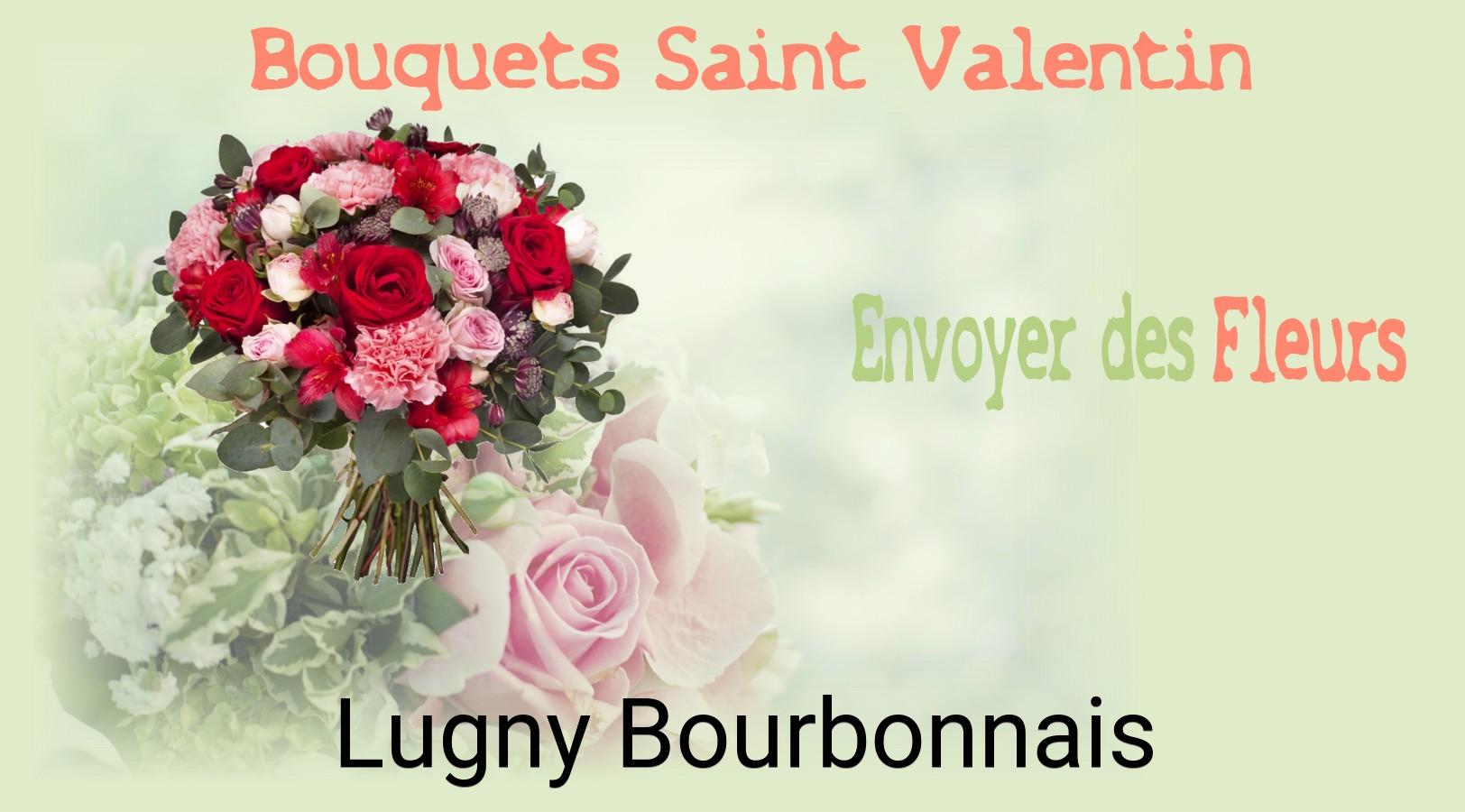 Roses de Saint-Valentin livrées à Lugny-Bourbonnais